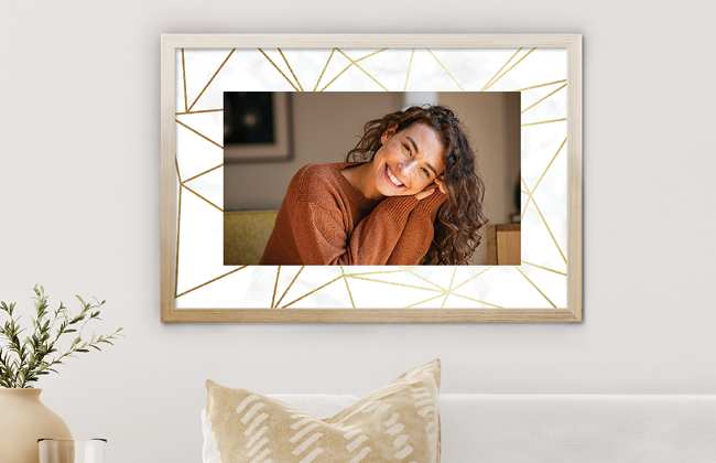 Poster mit Rahmen