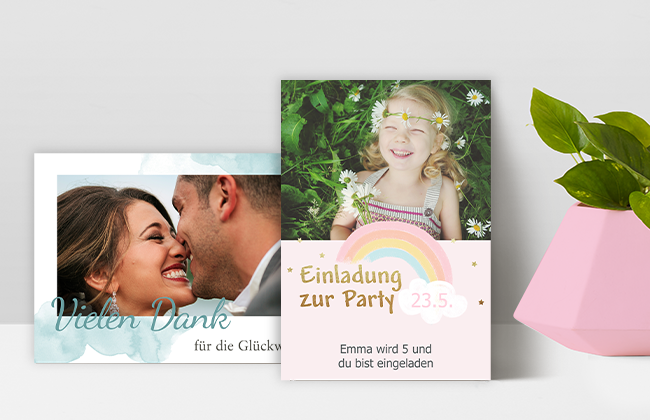 Fotogrußkarte